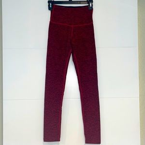 Beyond Yoga red leggings